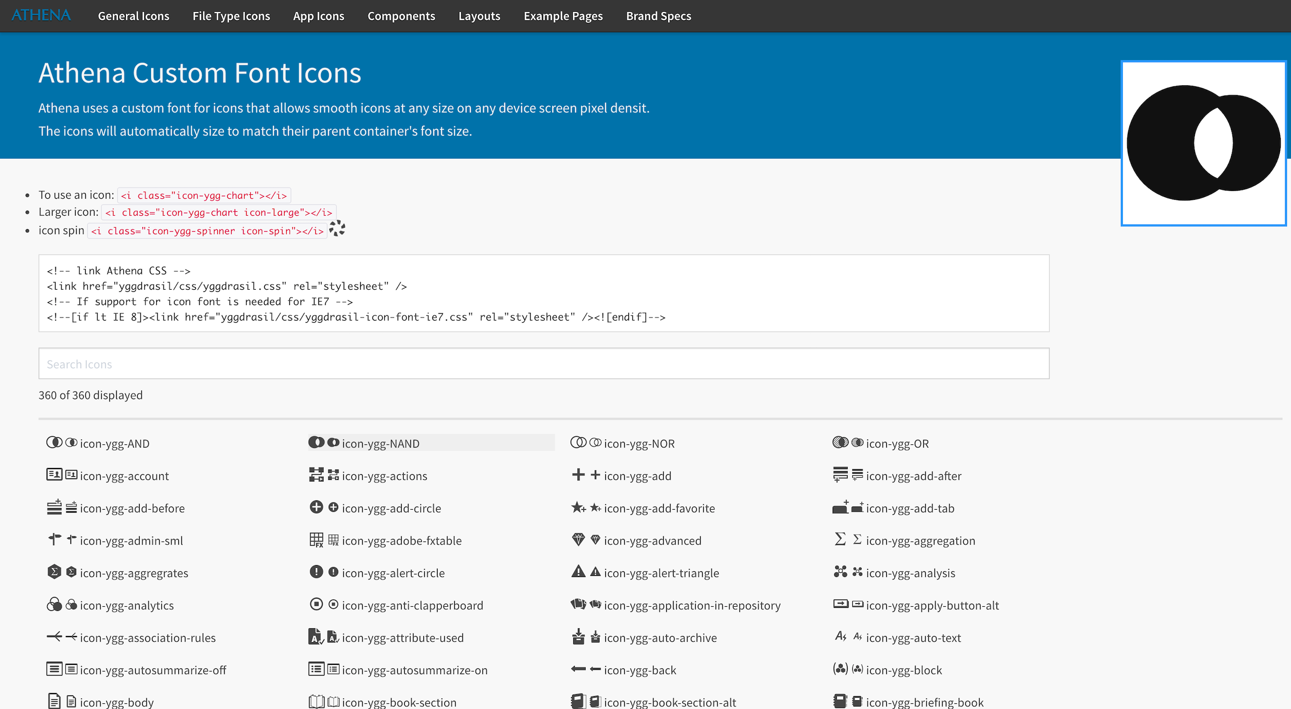 AthenaDesignSystemFontIcons