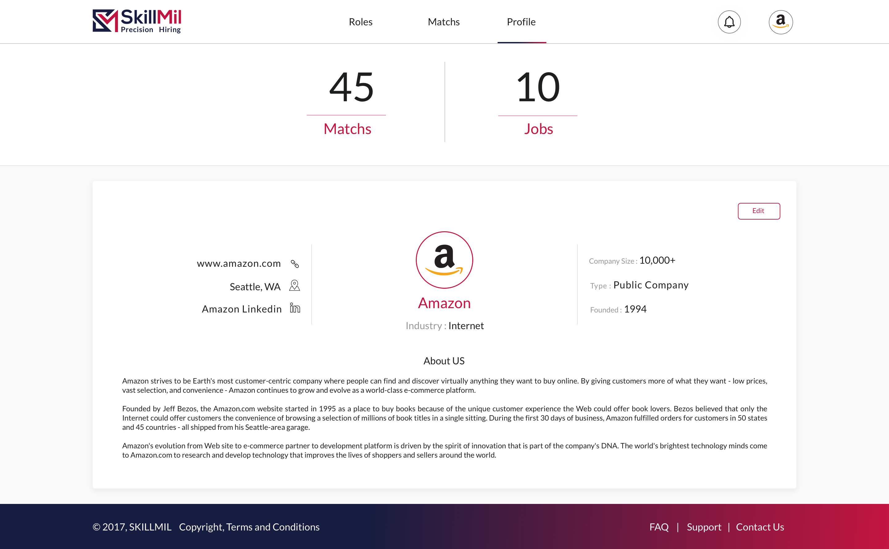 SkillmilEmployerCompanyProfile