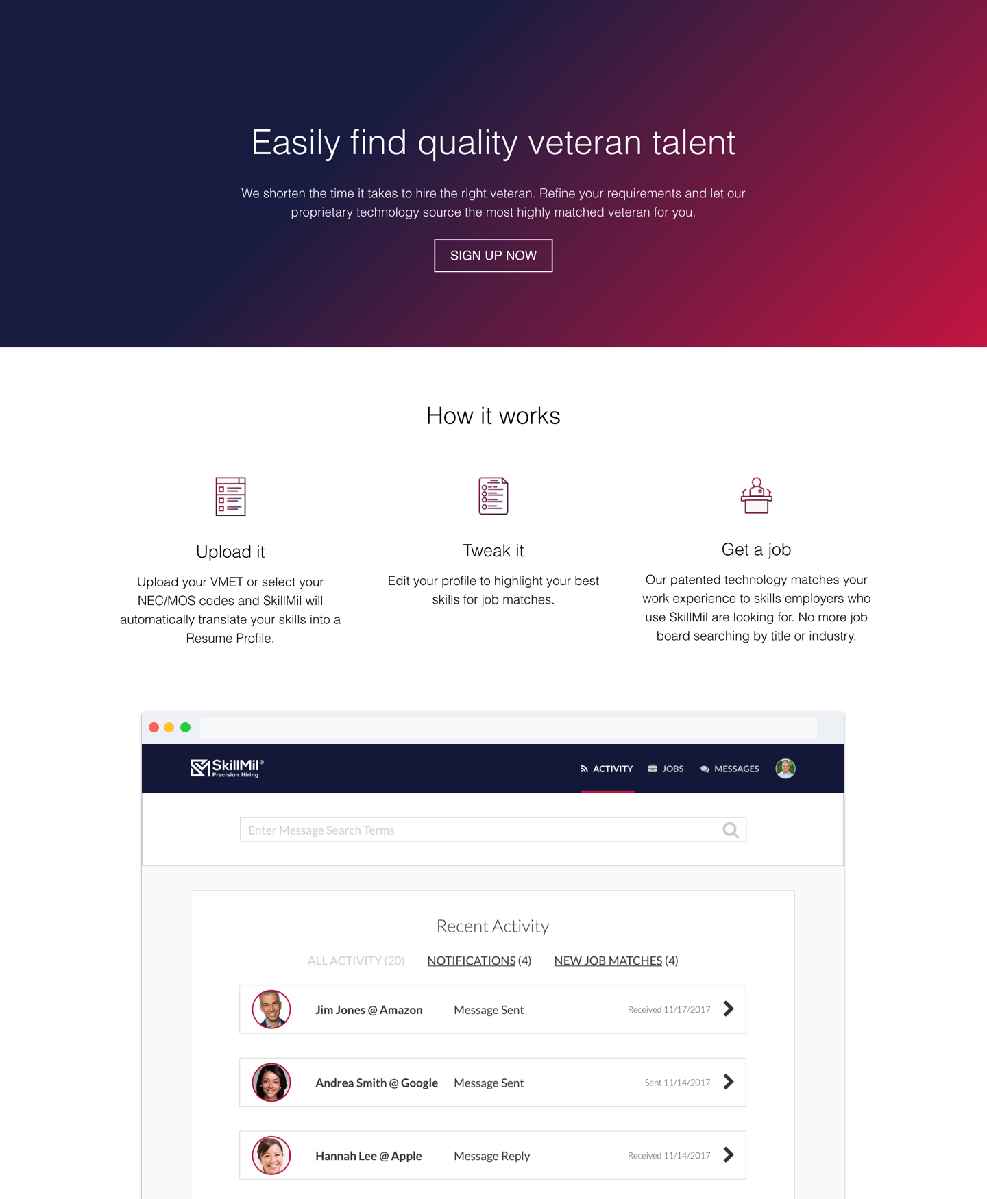 SkillMilEmployerLandingPage